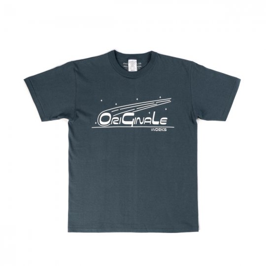 OGL 6.2oz Ringspun T-shirt - Silkscreen Printed 'OriGinaLe' - Heather Grey, Denim Blue or Olive