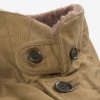 Alpaca Lined Whipcord N1 Deck Jacket - Khaki