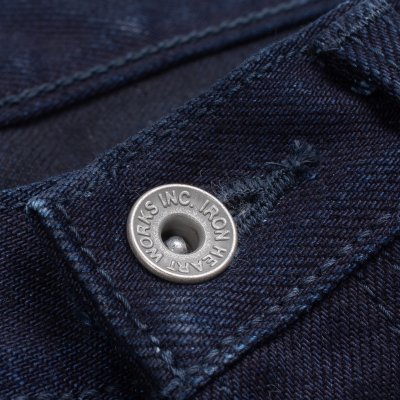 19oz Selvedge Denim Super Slim Cut  Jeans - Indigo/Black